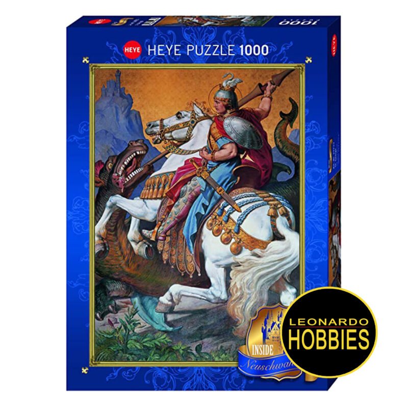 St. George Dentro Del Castillo Del Rey Loco 1000 Piezas Heye 29733