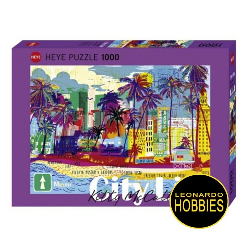 I Love Miami 1000 Piezas Heye 29802