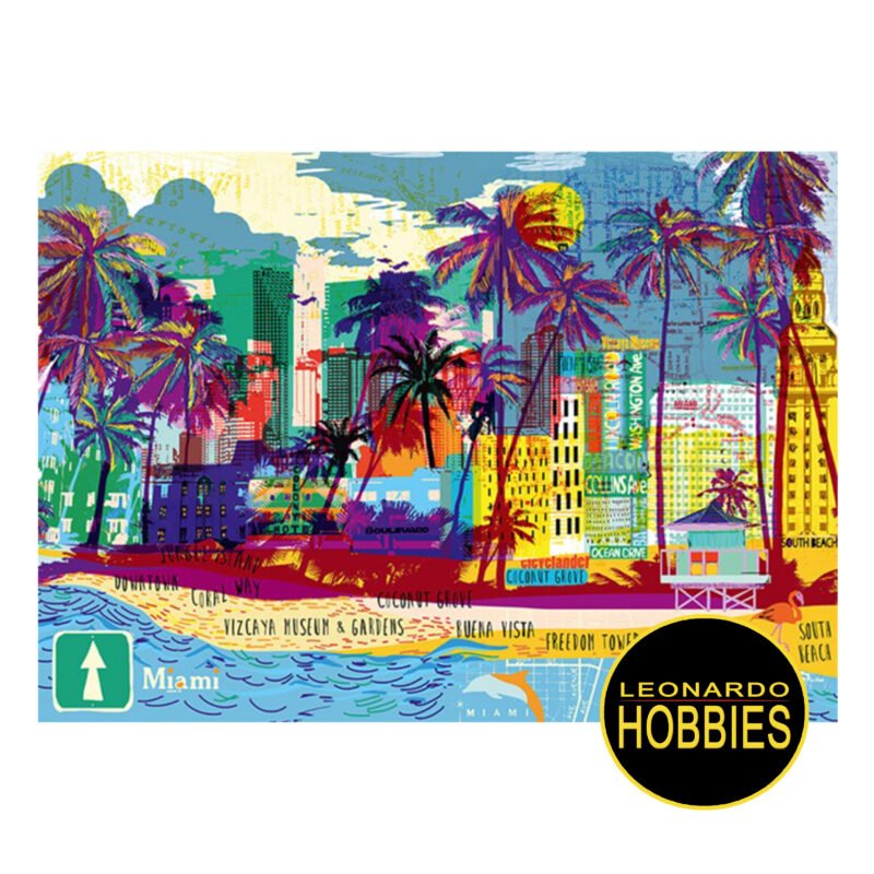 I Love Miami 1000 Piezas Heye 29802 - Imagen 2