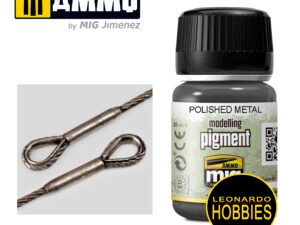 Pigmento Metal Pulido Brillante Ammo Mig 3021