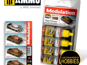 Set Modulación Red Primer Ammo Mig 7002