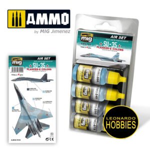 Set Colores Su-35 Flanker-E Ammo Mig 7219