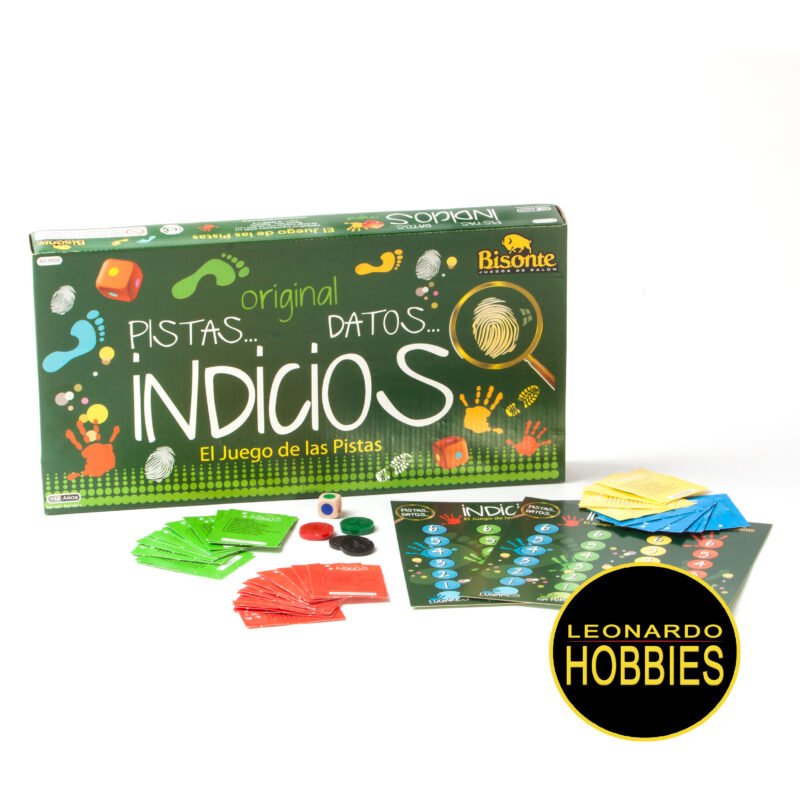 Bisonte Juegos de mesa, Bisonte Las Vegas, Bisonte Rosario, Bisonte Las Vegas Juegos Rosario, Indicios Juego de mesa, Indicios Original, Juegos de deducción, Juegos familiares