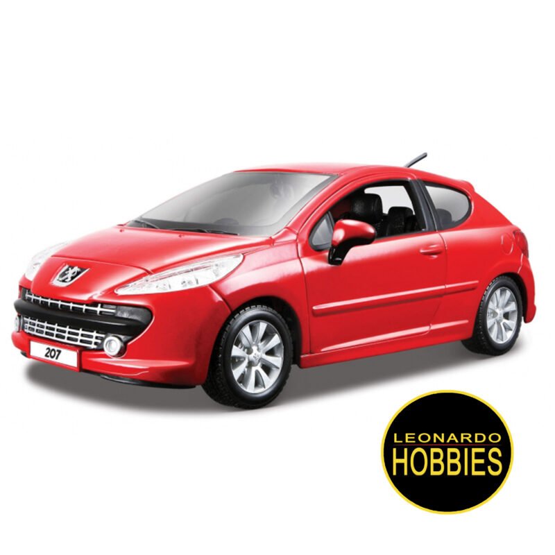 Peugeot 207 Escala 1/24 BBurago 22102