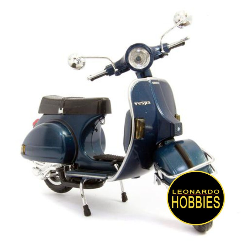 NEW RAY,VESPA,ROSARIO,ARGENTINA,AMIGOS DE LAS VESPA,GRUPO VESPA, MOTO VESPA,LEONARDO HOBBIES,P200,P200E,MOTOS ROSARIO,ENCUENTRO DE MOTOS ROSARIO,MOTONETA,SCOOTER,MOTITOS DE COLECCION,Vespa P200E Diecast Model Scooter 1978 blue (azul)Escala 1/12 New Ray 42123