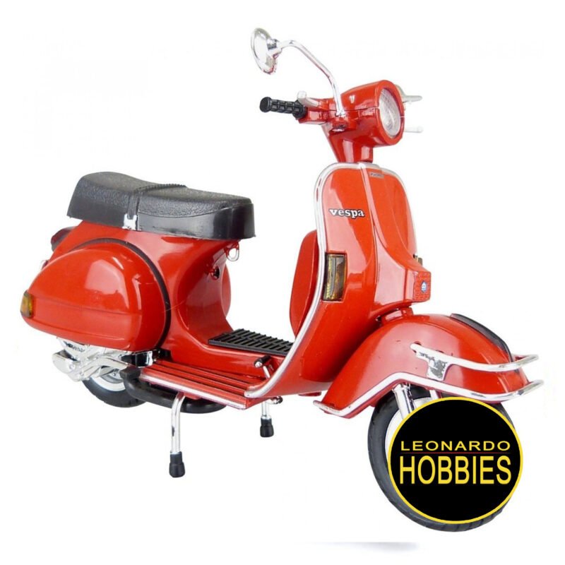 NEW RAY,VESPA,ROSARIO,ARGENTINA,AMIGOS DE LAS VESPA,GRUPO VESPA, MOTO VESPA,LEONARDO HOBBIES,P200,P200E,MOTOS ROSARIO,ENCUENTRO DE MOTOS ROSARIO,MOTONETA,SCOOTER,MOTITOS DE COLECCION,Vespa P200E Diecast Model Scooter 1978 red (roja)Escala 1/12 New Ray 42123