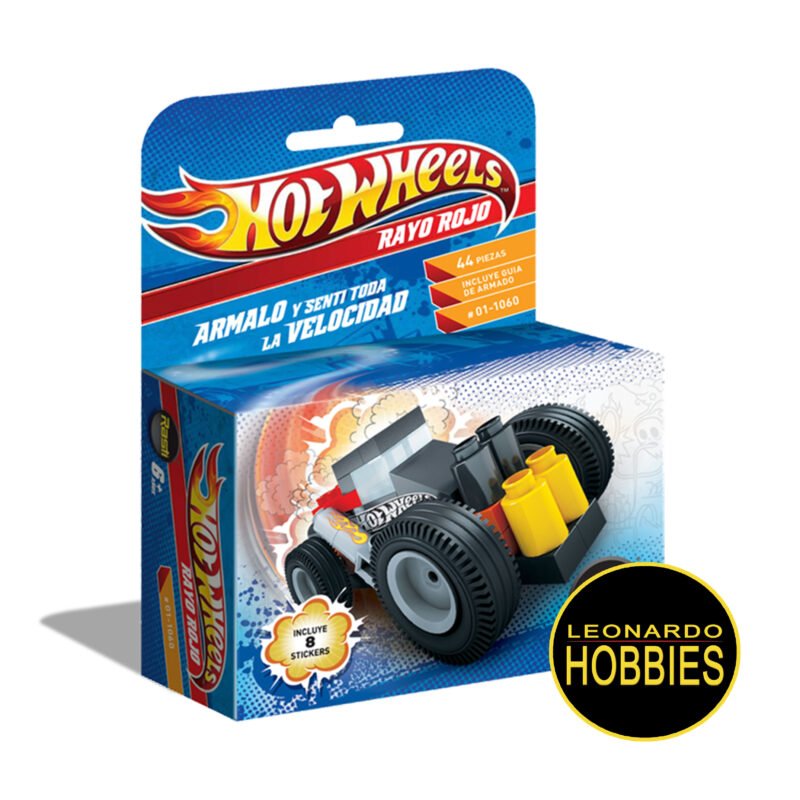 Rayo Rojo Hot Wheels 44 Piezas Rasti 1060