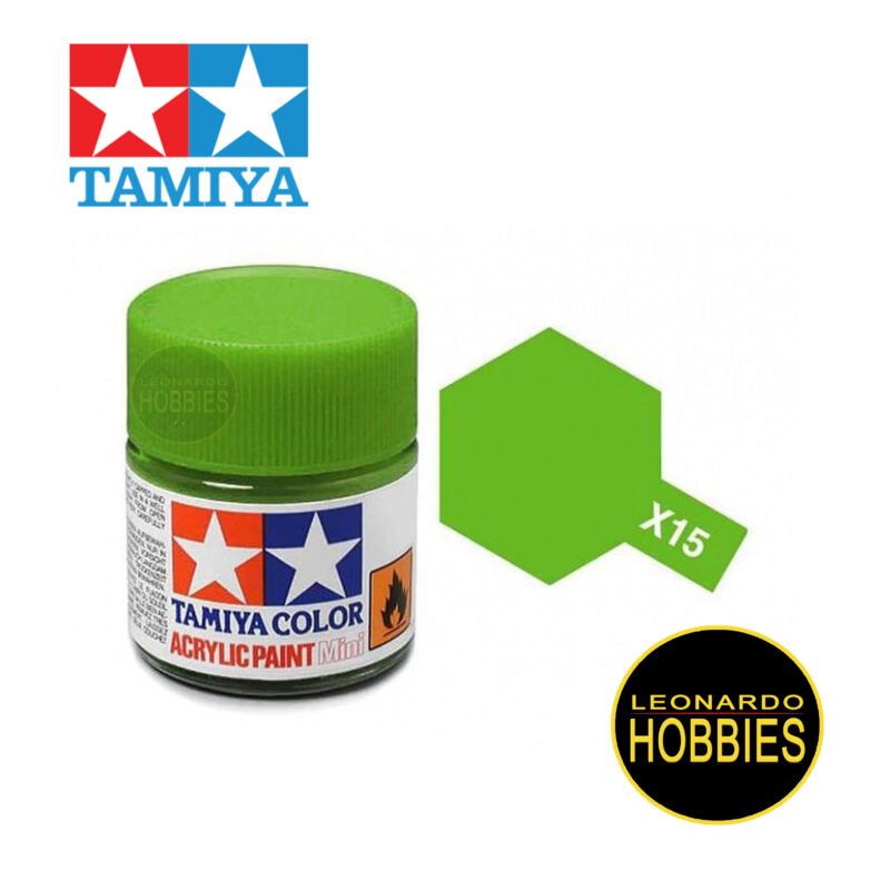 Tamiya Acrylic Mini X-15 Light Green (Gloss)