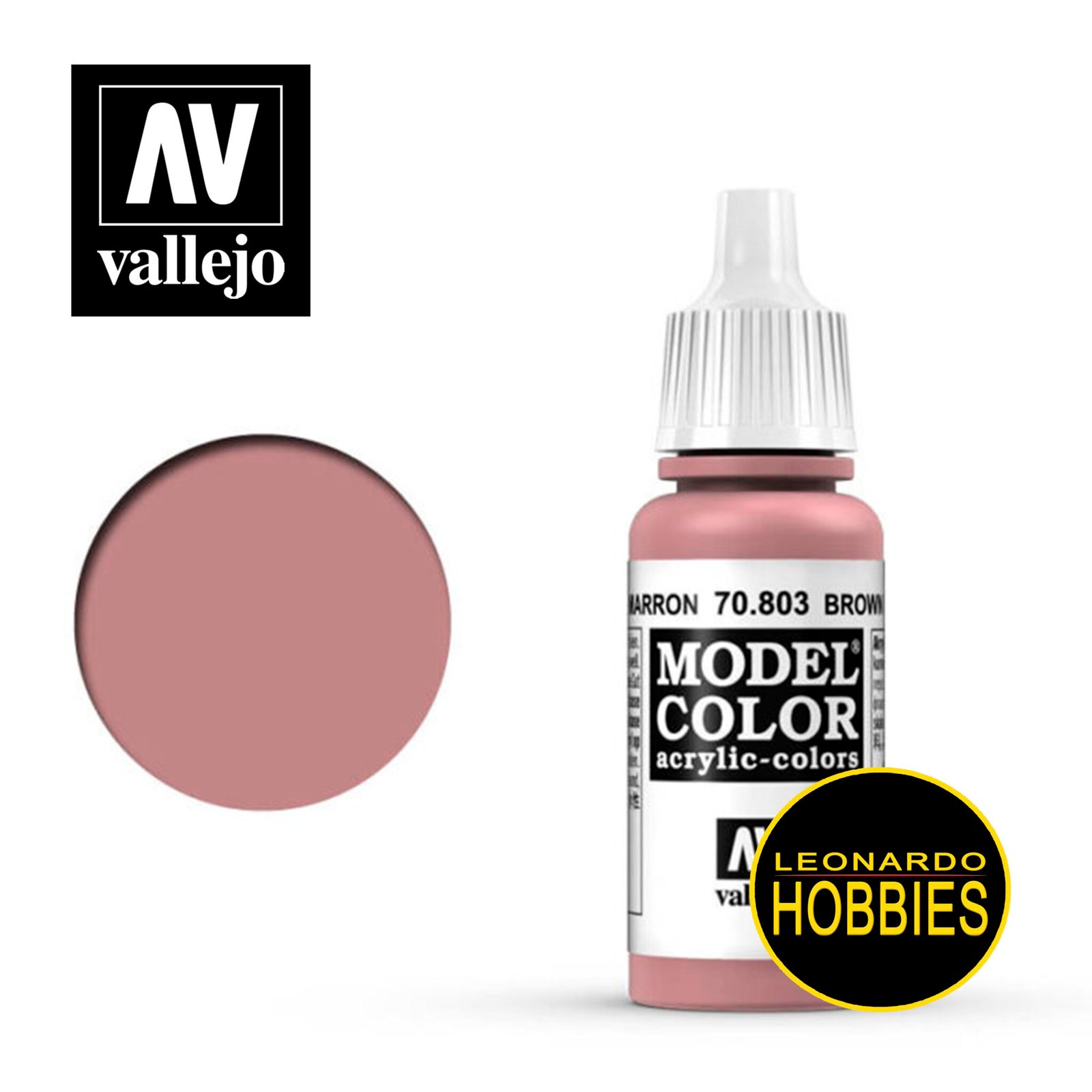 Vallejo Model Color - Brown Rose