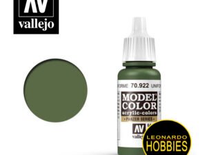 pinturas vallejo, pinturas, vallejo, leonardo hobbies, model color, hobbies rosario, Verde Uniforme Vallejo 70922