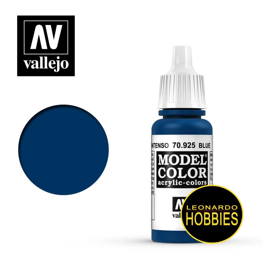 Vallejo Model Color Acrylfarbe – Blue (17ml) – Hochpigmentiert, Wasserbasiert, Perfekt Für Miniaturen & Modellbau