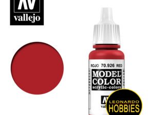 pinturas vallejo, pinturas, vallejo, leonardo hobbies, model color, hobbies rosario, Rojo Vallejo 70926