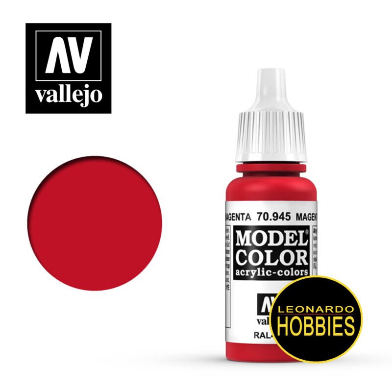 pinturas vallejo, pinturas, vallejo, leonardo hobbies, model color, hobbies rosario, Magenta Vallejo 70945