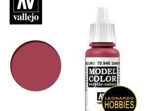 pinturas vallejo, pinturas, vallejo, leonardo hobbies, model color, hobbies rosario, Rojo Oscuro Vallejo 70946