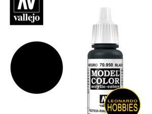 pinturas vallejo, pinturas, vallejo, leonardo hobbies, model color, hobbies rosario, Negro Vallejo 70950