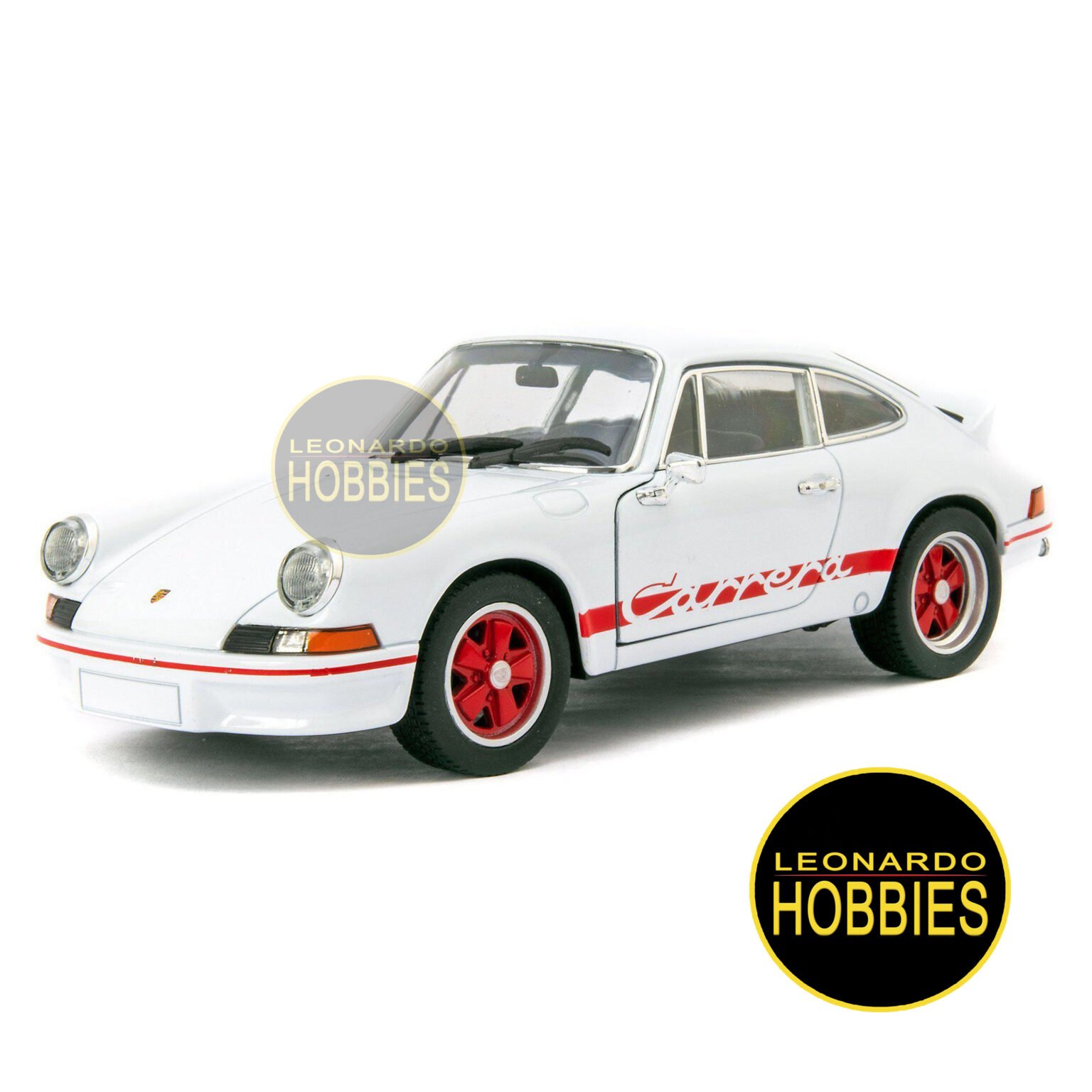 Modèle Réduit Porsche 911 Carrera 1973 Argenté 1:18 Universel Hobbies - Neuf