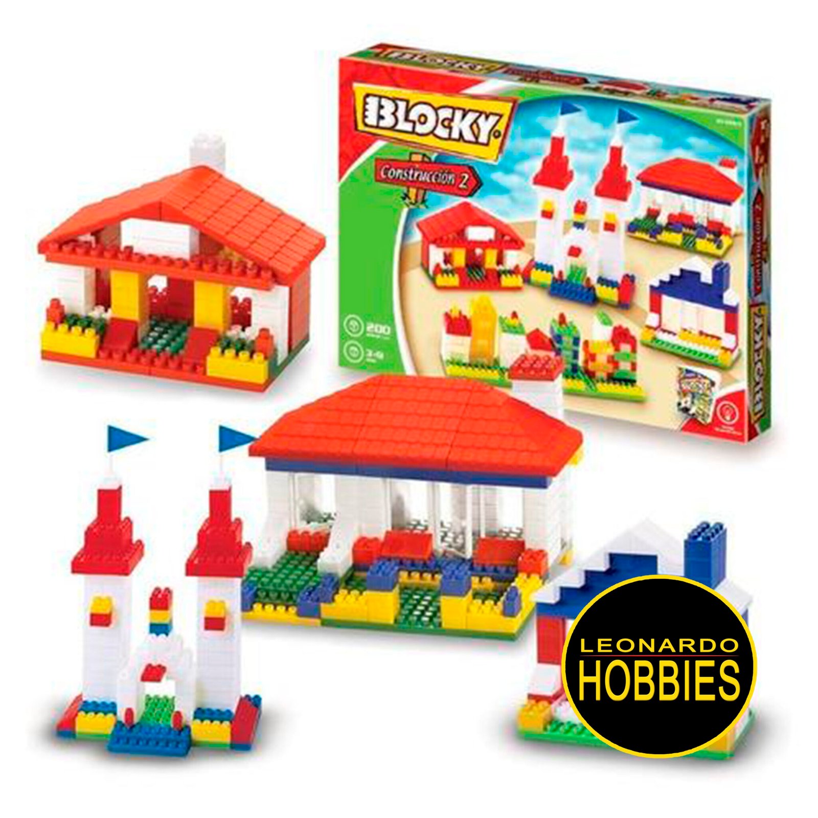 Set Construcción 2 200 piezas Blocky 0605 - Imagen 2