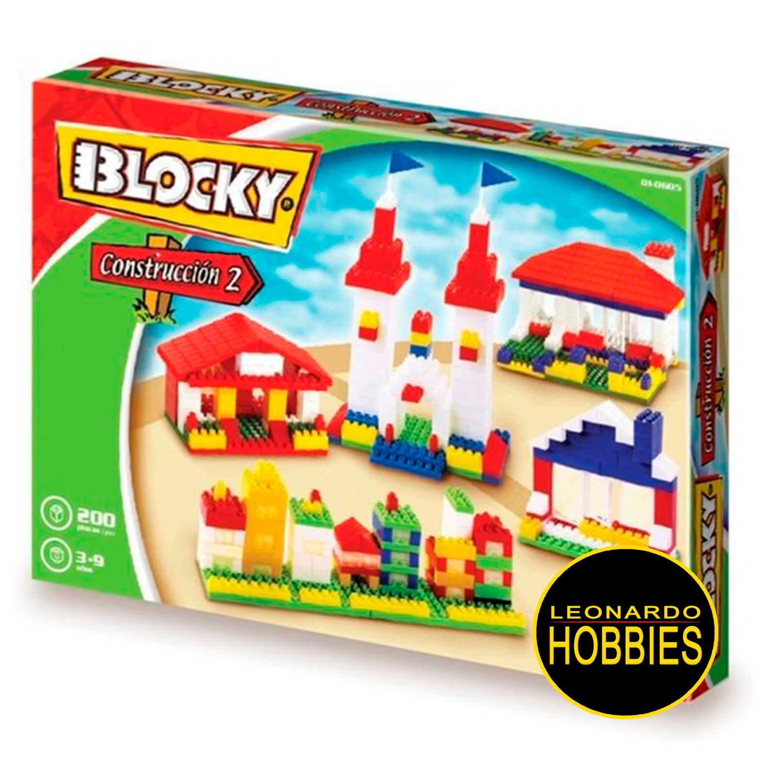 Set Construcción 2 200 piezas Blocky 0605