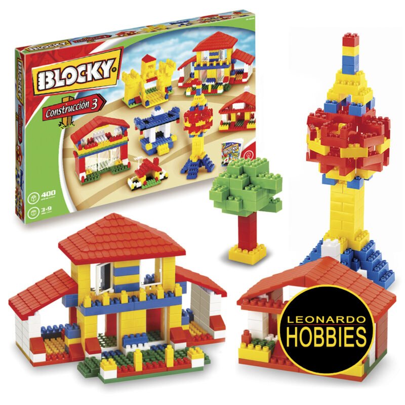 Set Construcción 3 400 piezas Blocky 0606 - Imagen 2