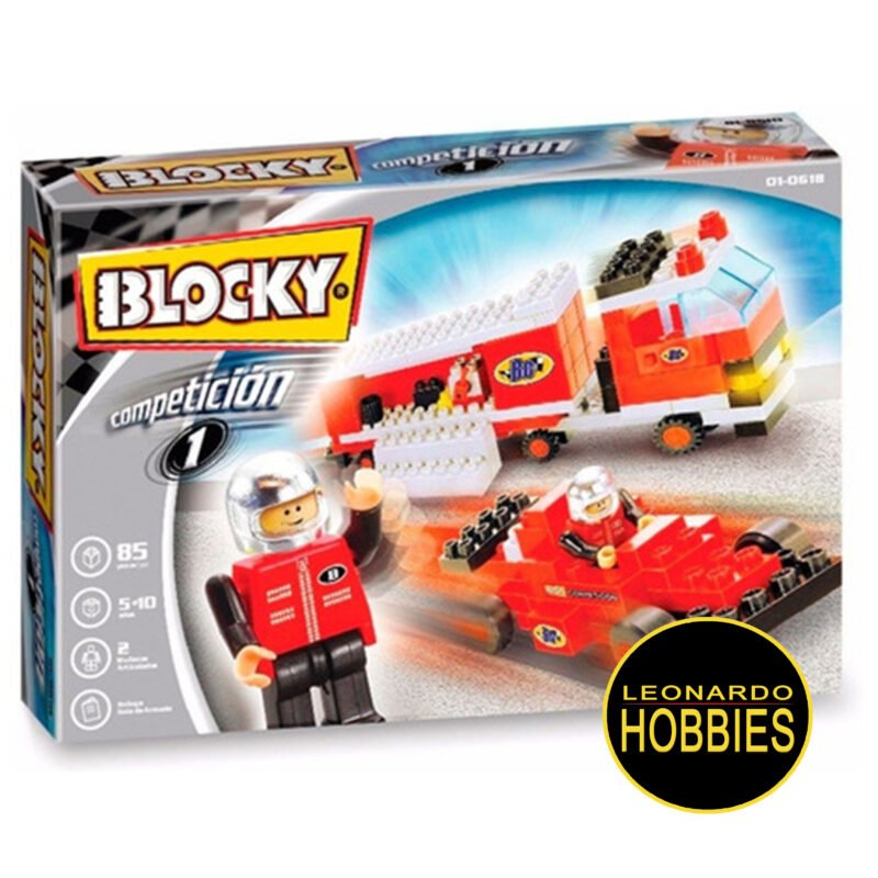Set Competición 1 130 piezas Blocky 0618