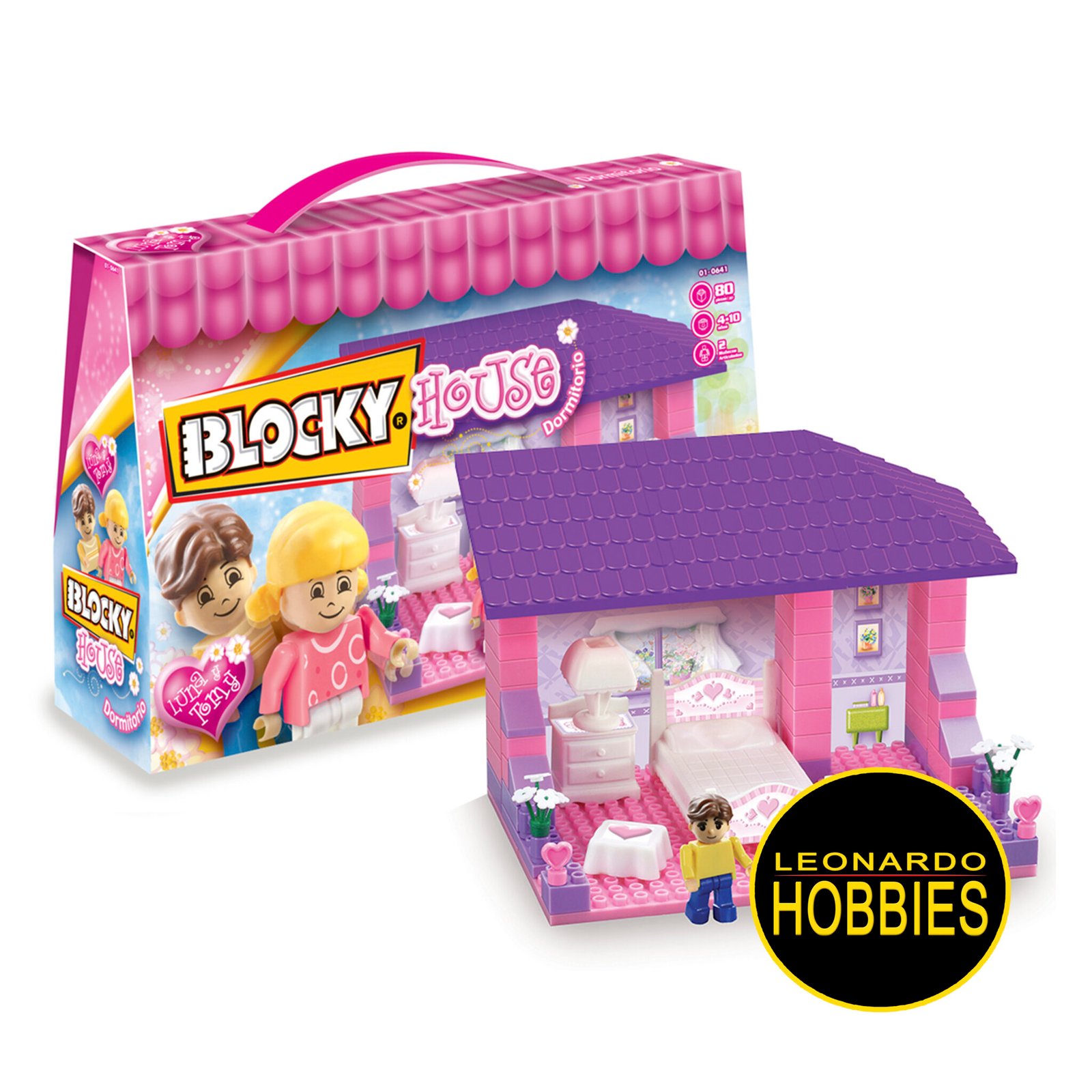 Set House - Dormitorio 80 piezas Blocky 0641 - Imagen 2