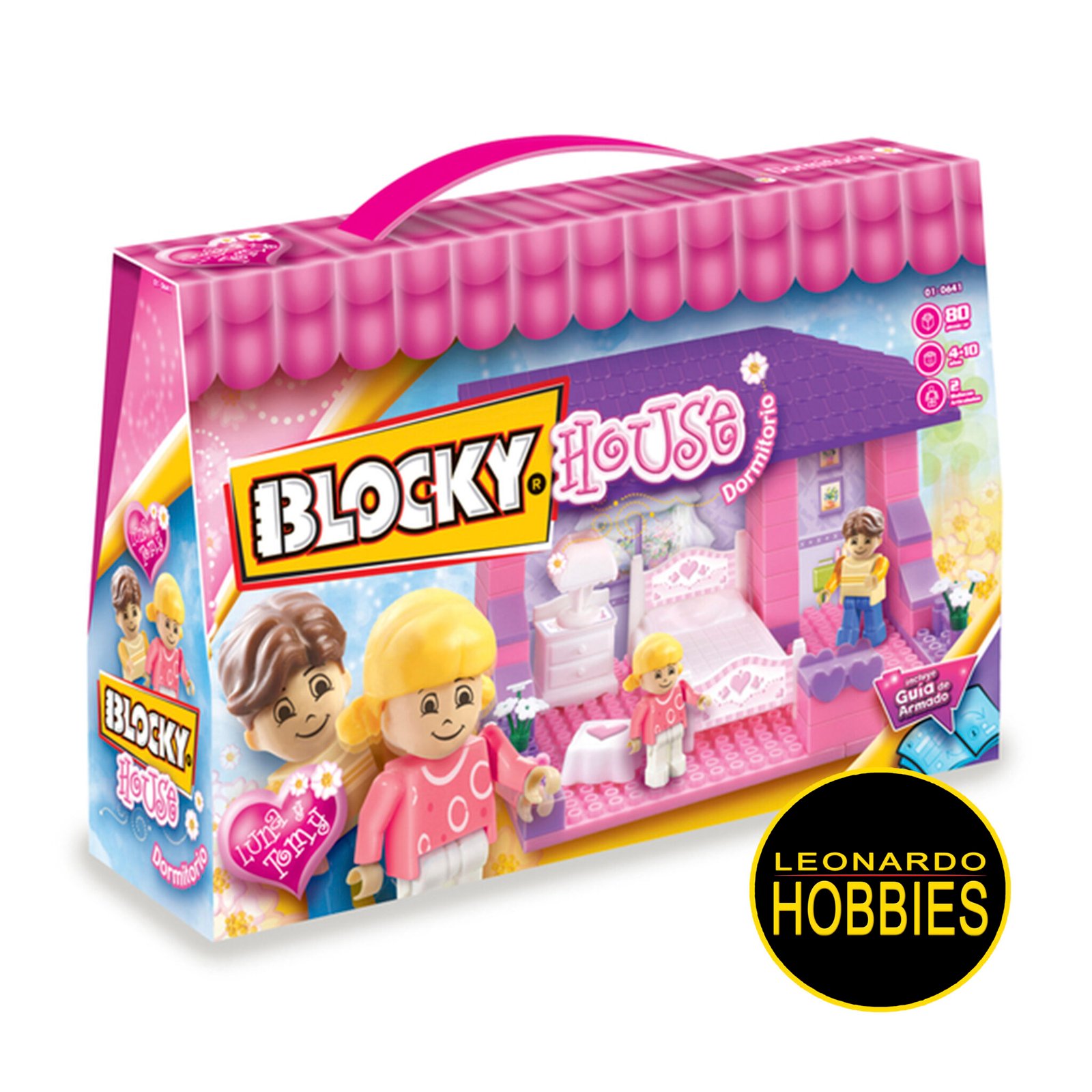 Set House - Dormitorio 80 piezas Blocky 0641