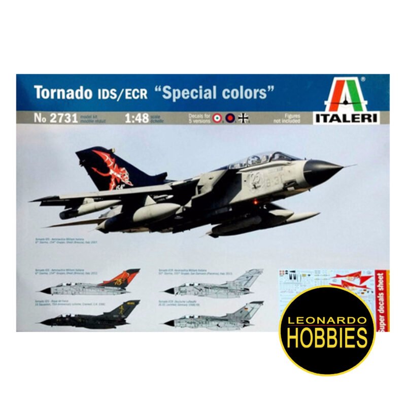 Tornado Ids/Ecr ''Special Colors'' Escala 1/48 Italeri 2731