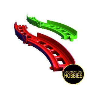 trencity, trenes, curvas grandes, trencity avanzado, trencity verde, rojo, curvas