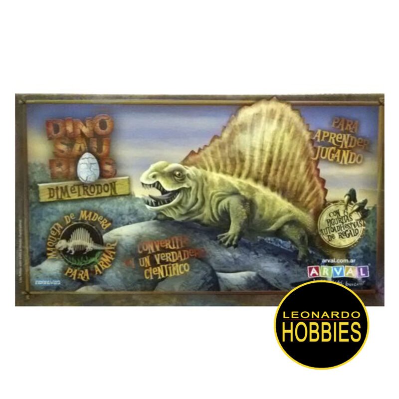 Dimetrodon Maqueta De Madera Para Armar Arval 130