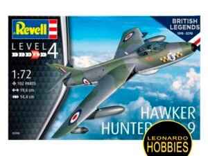 100 Years British Legend Hawker Hunter FGA.9 Escala 1/72 Revell 03908