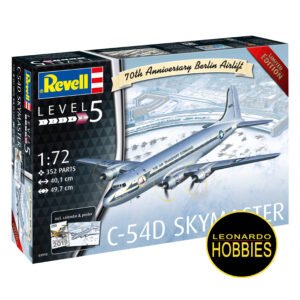 70th Aniversary Berlin Airlift C-54D Skymaster Escala 1/72 Revell 03910