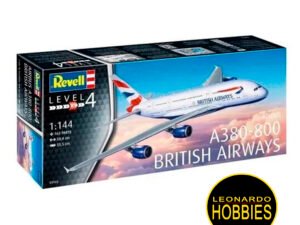A380-800 British Airways Escala 1/144 Revell 03922