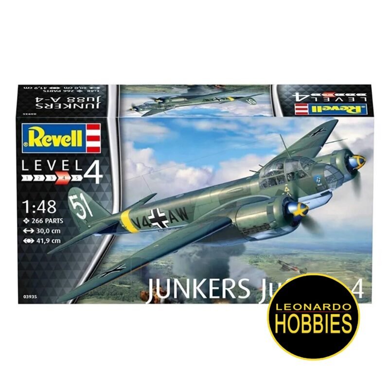 Junkers Ju88 A-4 Escala 1/48 Revell 03935