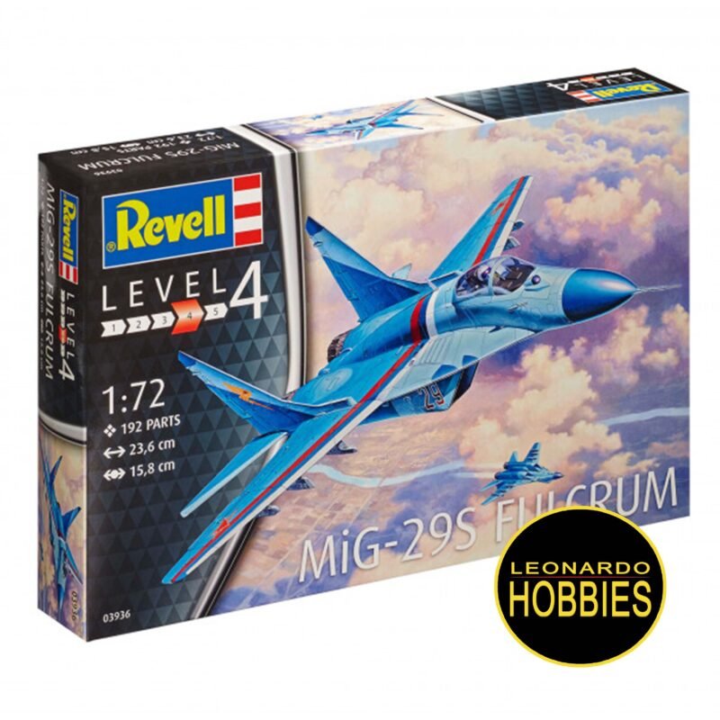 Mig-29s Fulcrum Escala 1/72 Revell 03936