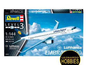Lufthansa Embraer 190 Escala 1/144 Revell 03937