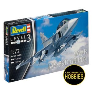 Saab Jas-39D Gripen Twin Seater Escala 1/72 Revell 03956