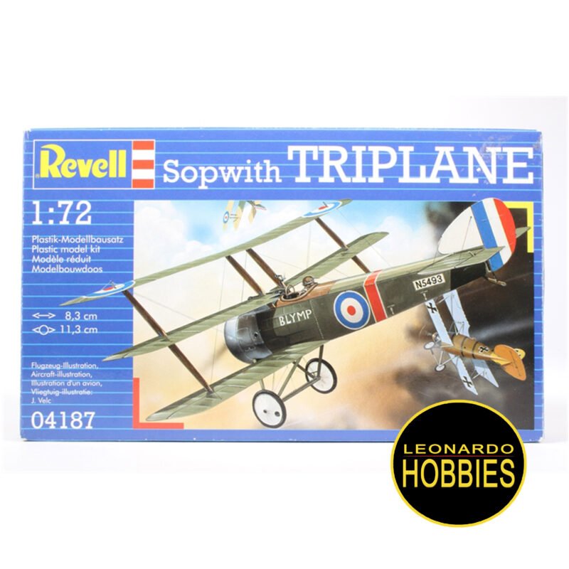 Sopwith Triplane Escala 1/72 Revell 04187