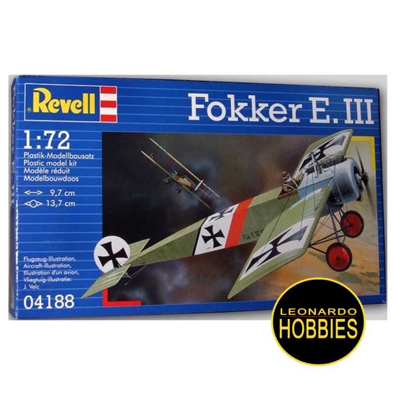 Fokker E.III Escala 1/72 Revell 04188