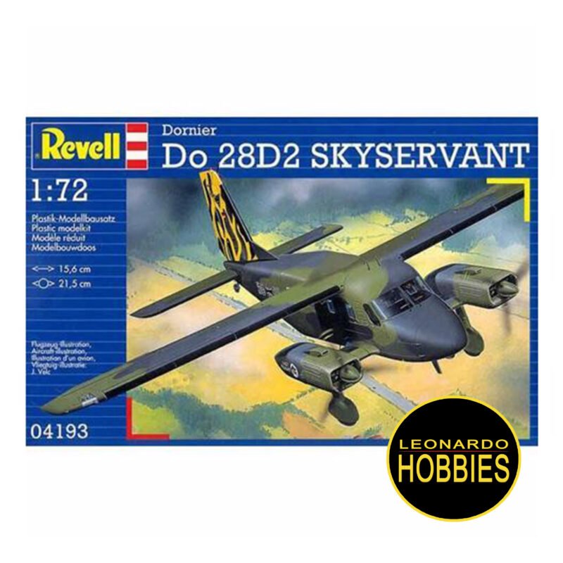 Dornier Do 28D2 Skyservant Escala 1/72 Revell 04193