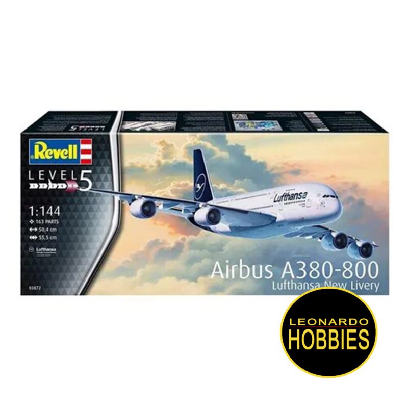 Airbus A380-800 Lufthansa Escala 1/144 Revell 04270