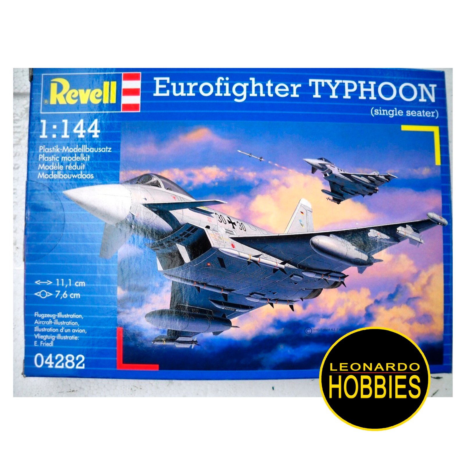 Eurofighter Typhoon (Single Seater) Escala 1/144 Revell 04282
