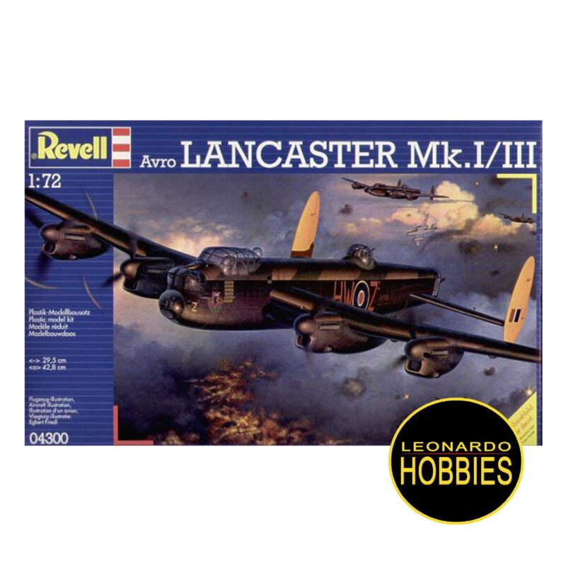 Avro Lancaster Mk.I/III  Escala 1/72 Revell 04300