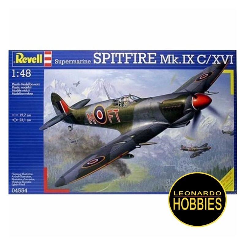Supermarine Spitfire Mk.IX C/XVI Escala 1/48 Revell 04554