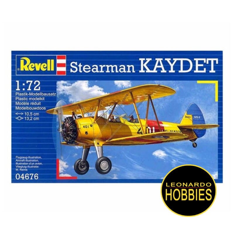 Stearman Kaydet  Escala 1/72 Revell 04676