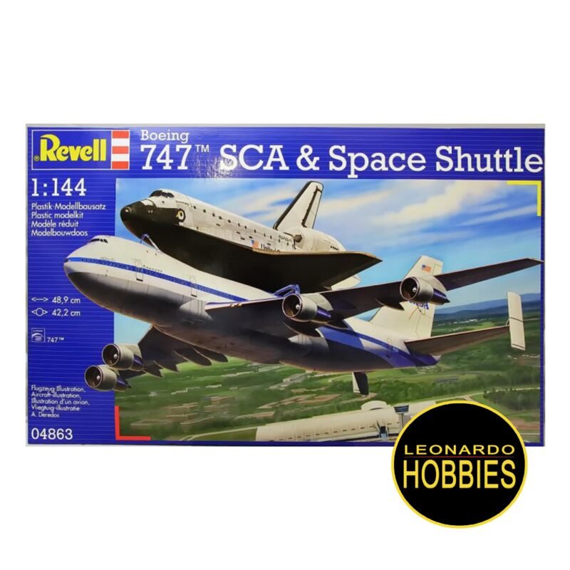 Boeing 747 SCA & Space Suttle Escala 1/144 Revell 04863