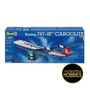 Boeing 747-8F Cargolux Escala 1/144 Revell 04885
