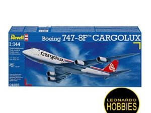 Boeing 747-8F Cargolux Escala 1/144 Revell 04885