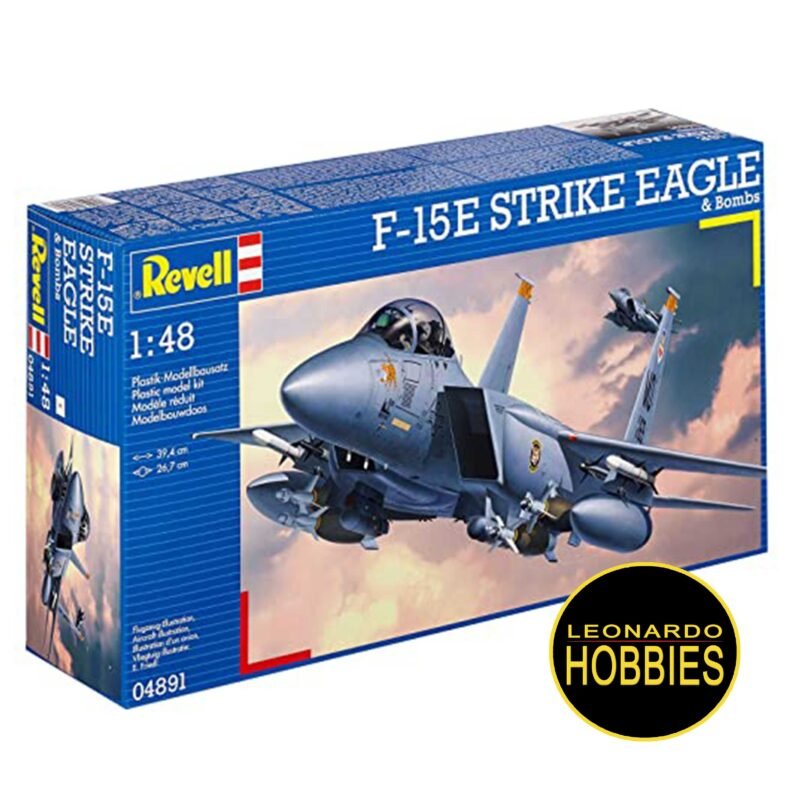 F-15E Strike Eagle & Bombs Escala 1/48 Revell 04891