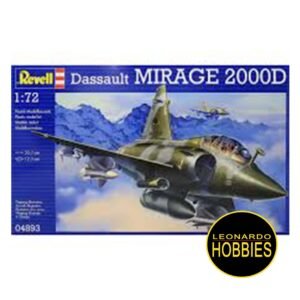 Dassault Mirage 2000D Escala 1/72 Revell 04893