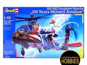 "100 Years Military Aviation" AH-64D Longbow Apache Escala 1/48 Revell 04896